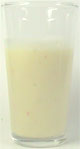 Yogurt and pineapple juice